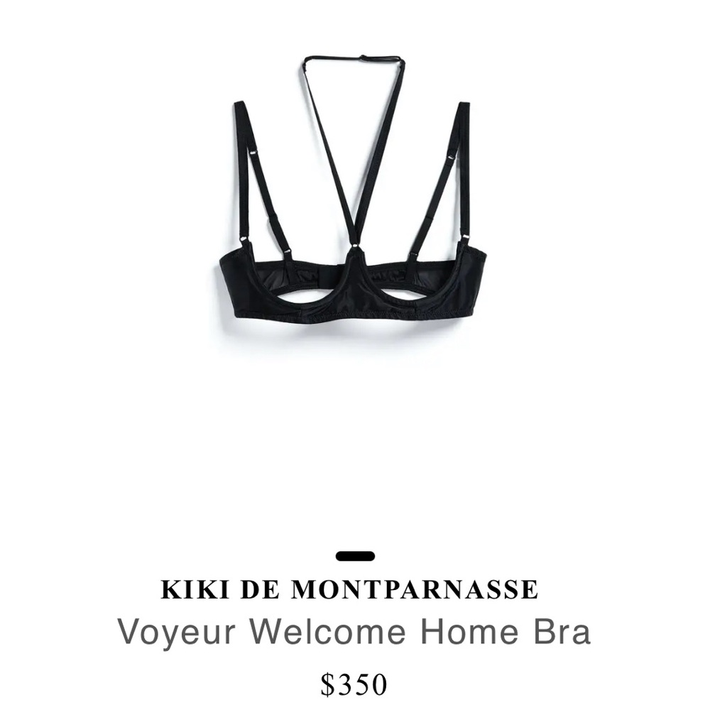 Kiki de Montparnasse Black Bra